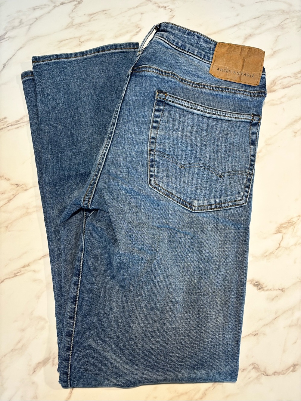 American Eagle Outfitters Men’s Blue Straight Jeans